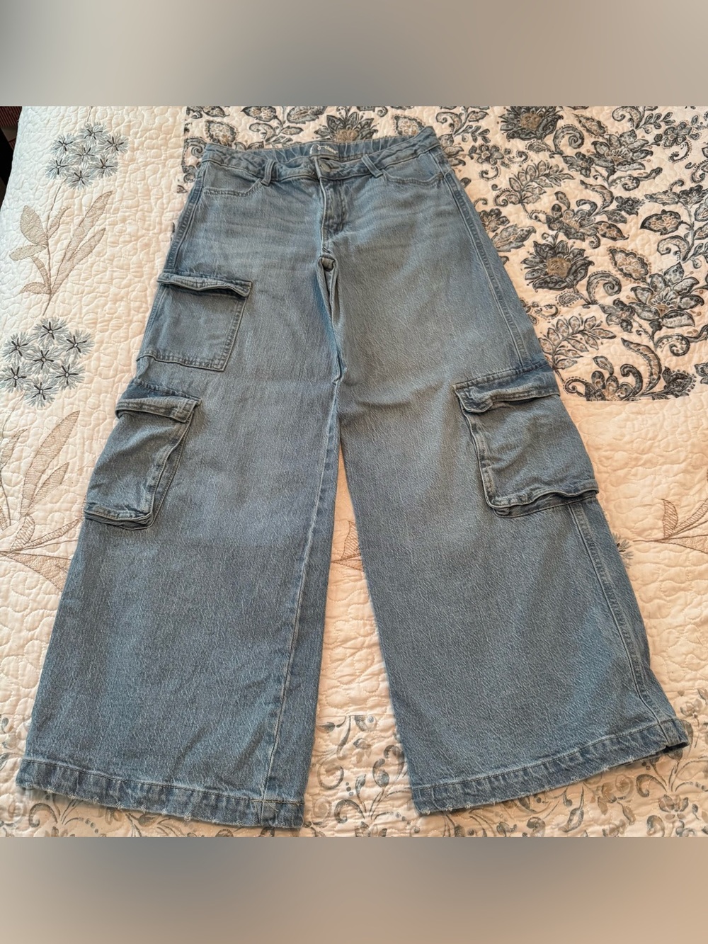 Art Class wide leg cargo jeans size 14